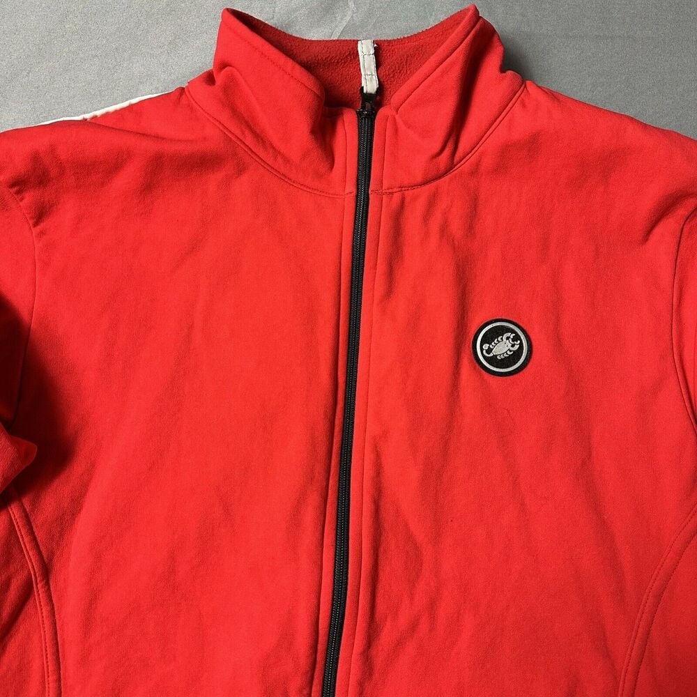 Women's Red Cycling Jacket - Picture 6 of 13